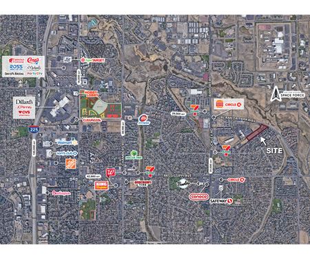 Retail space for Rent at Alameda Parkway and Ohio Drive in Aurora