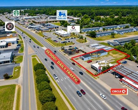 Retail space for Rent at 3116 Bragg Blvd in Fayetteville