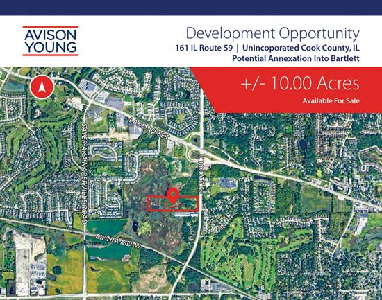 Unincorporated Cook County Map Unincorporated Cook County Land For Development 161 Il Route 59 Elgin Il Commercialsearch