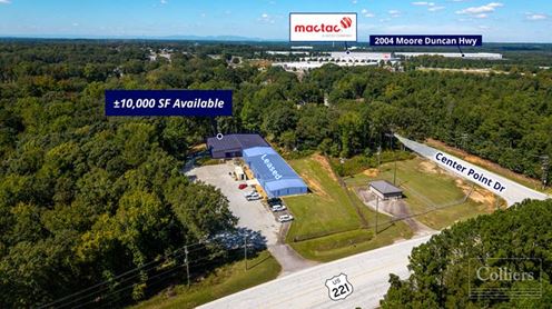 ±10,000-SF Warehouse Space Available For Lease
