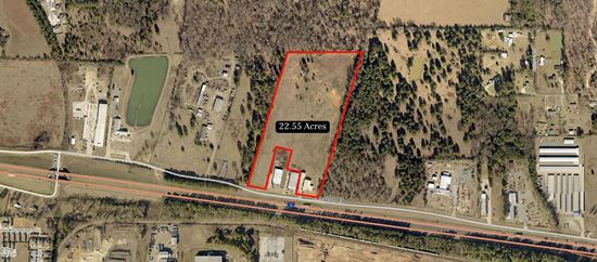 22.55 Acres With I-30 Frontage