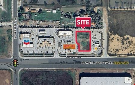 Photo of commercial space at NEQ Ramona Expressway & Webster Ave. in Perris