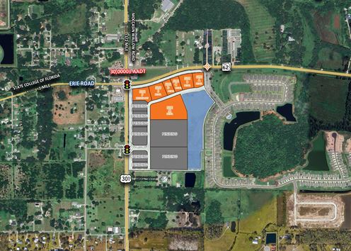 Parrish Town Center | Grocery-Anchored Parcels