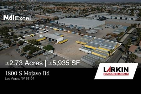Industrial space for Sale at 1800 S Mojave Rd in Las Vegas