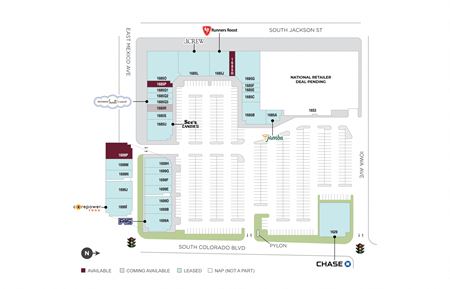 Retail space for Rent at 1685 S Colorado Boulevard in Denver