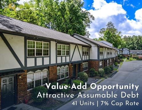Value-Add Opportunity with Attractive Assumable Debt | 41 Units | 7% Cap Rate