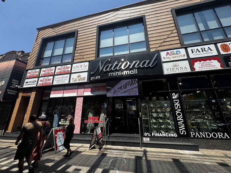10,000 SF | 271-273 Brighton Beach Avenue | Retail Space with High Ceilings for Lease