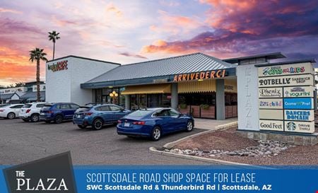 Retail space for Rent at 7101 E Thunderbird Rd in Scottsdale