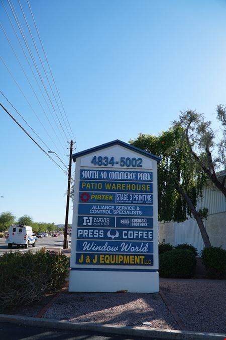 Industrial space for Rent at 4846 S 40th St in Phoenix