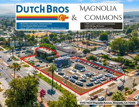 Photo of commercial space at 9590-9624 Magnolia Ave in Riverside