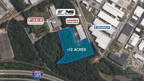 ±12-acre Industrial Development Tract with Rail Access