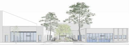 Retail space for Rent at 2881 & 2871 E Grand Blvd in Detroit