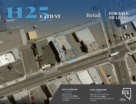 Retail space for Sale at 1125 E 4th St in Reno