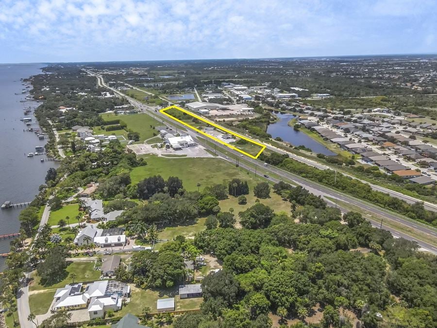 SPACE COAST FLORIDA 2.6+- ACRES COMMERCIAL HIGHWAY US 1 1,339+- Highway Frontage Great Traffic Counts