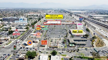 Retail space for Rent at 17099 Valley Blvd in Fontana