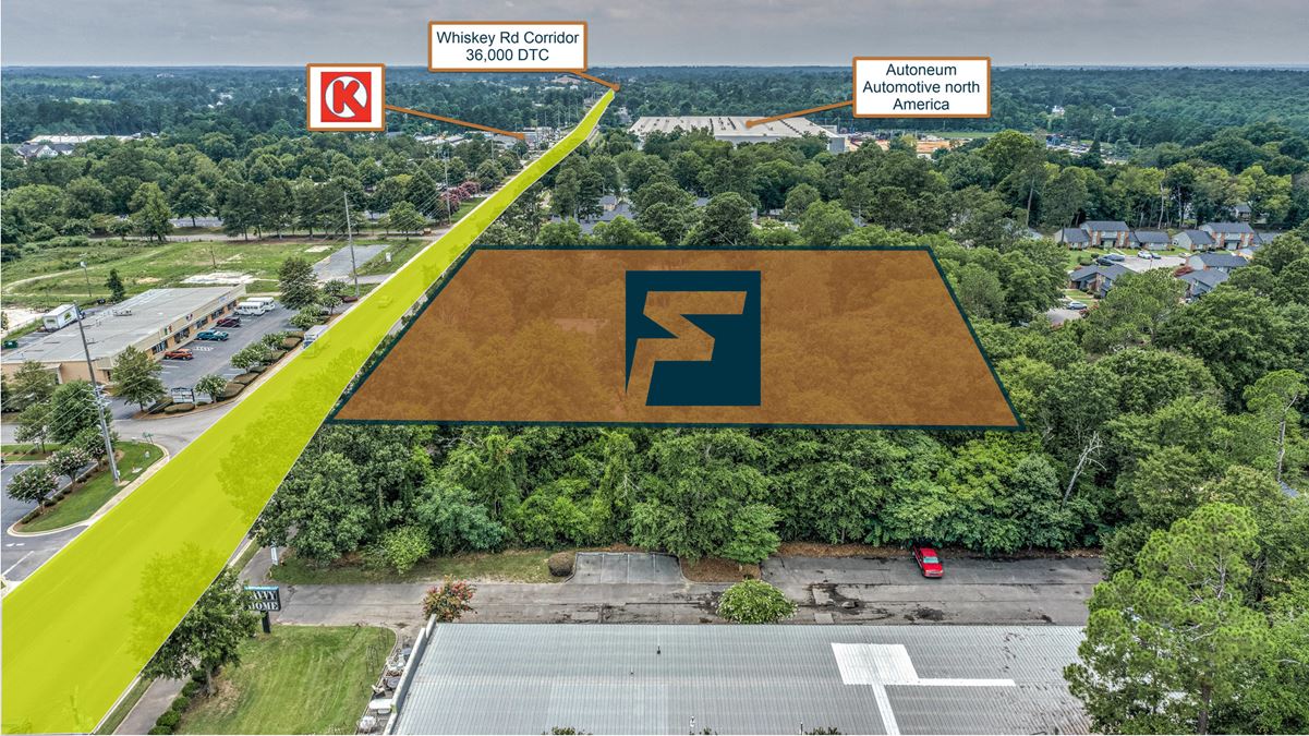 2.59 AC Commercial Land | Aiken, SC