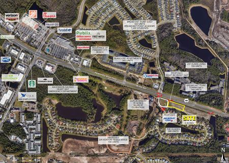 Photo of commercial space at SEC OF Panama City Beach Pkwy & N Glades Trail in Panama City Beach