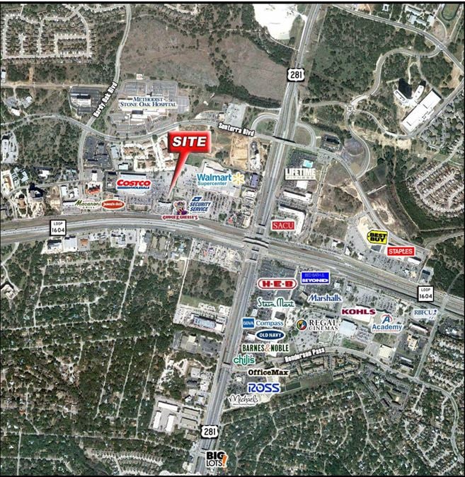Loop 1604/281 Retail - Sonterra Park Market - 1321 N Loop 1604 E, San ...