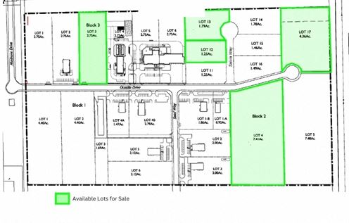 Lots for Sale at First Keystone Industrial Park