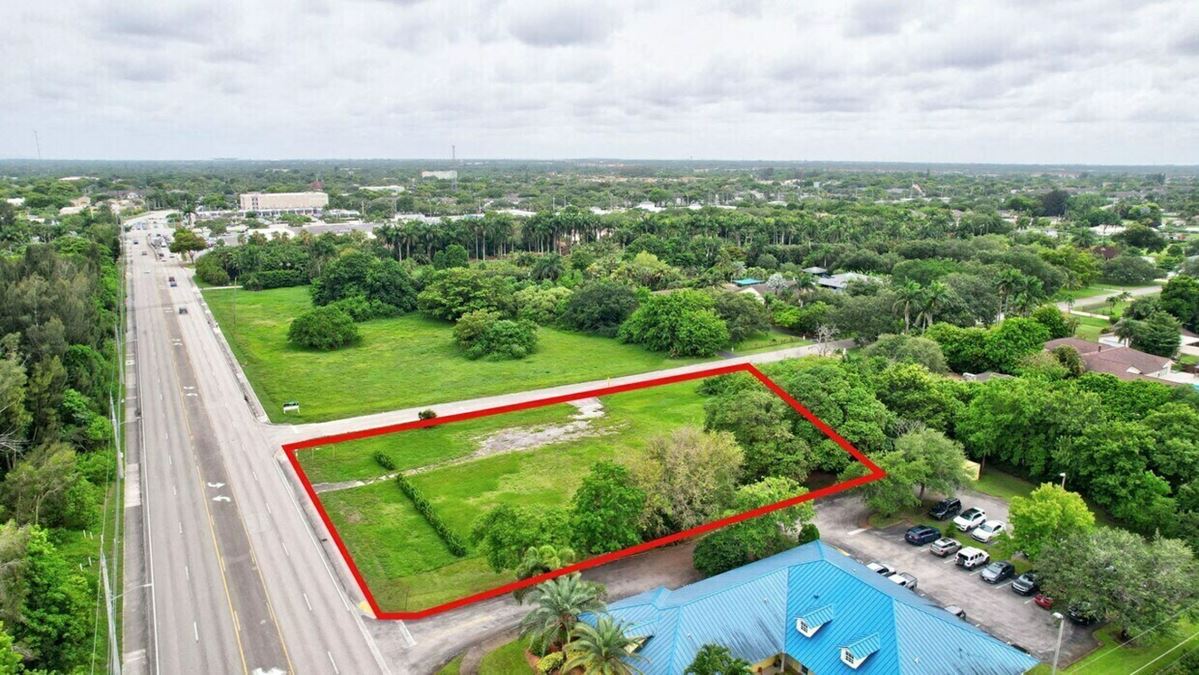 Corner ACRE Lot Available Zoned RO (Residential Office)