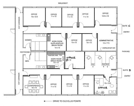 Office space for Rent at 5090 Old Ellis Pt in Roswell