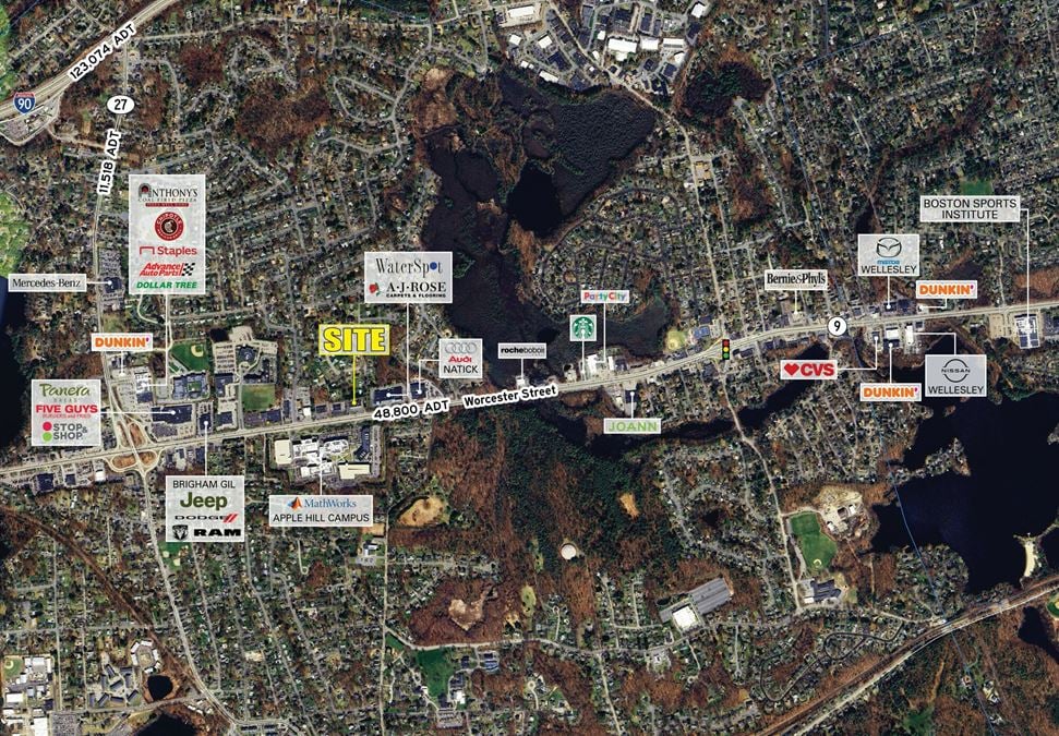 Freestanding Retail – Route 9 in Natick