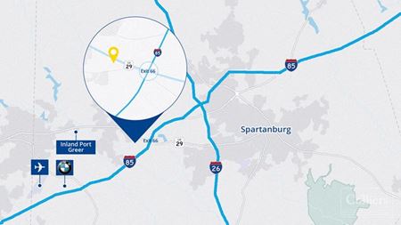±7,710-SF Storage Facility with ±1.57 Acres of Secured Parking - Wellford