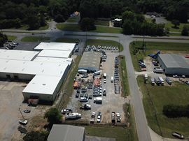 Freestanding Truck/Equipment Facility With Yard