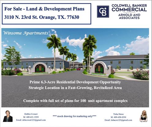 6.3 Acres - Ready for Immediate Development