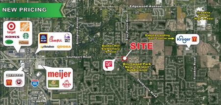 6.0 Acres of Development Land For Sale in Franklin Township - Indianapolis