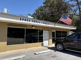 Space Force Pizza and Guaco Taco