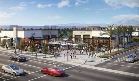 Retail space for Rent at 6th Street and The Resort Pkwy in Rancho Cucamonga
