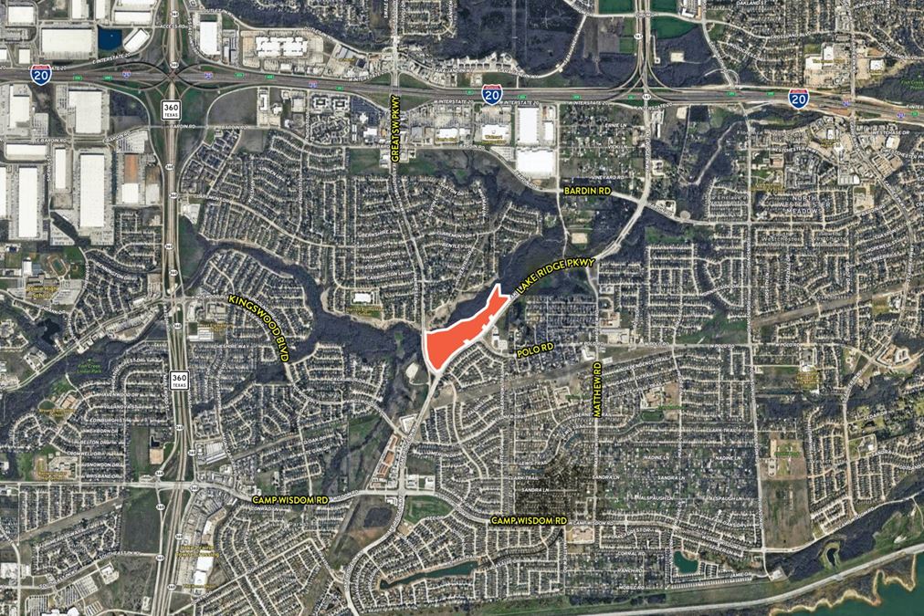 32.70± Acres Grand Prairie NWQ Lake Ridge Parkway & Great Southwest