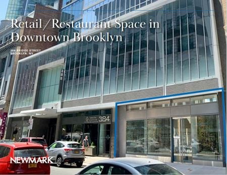 Retail space for Rent at 384 Bridge Street Brooklyn in Brooklyn