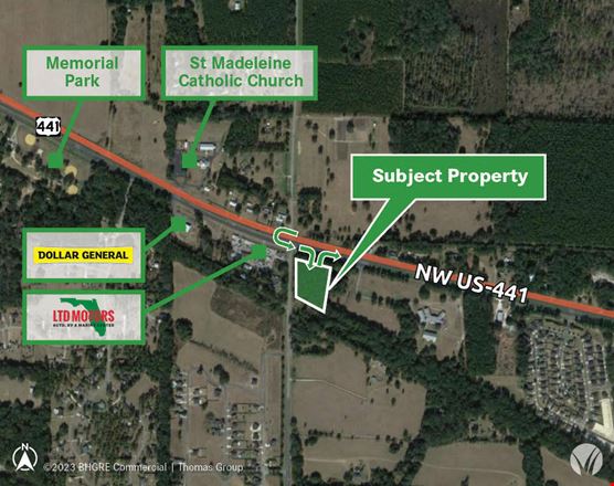 VacantLand space for Rent at 16958 NW US HWY 441 in High Springs