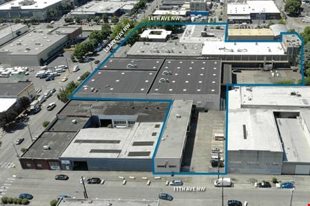 Photo of commercial space at 4818 14th Ave NW, 1148 Leary Way NW, and 1141 NW 50th St in Seattle