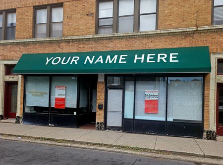 Retail space for Rent at 1403-05 W. .Irving Park Road in Chicago