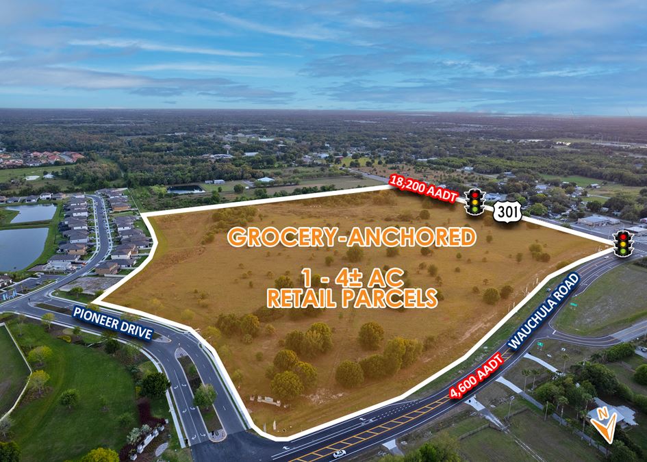 Grocery-Anchored Retail Pads