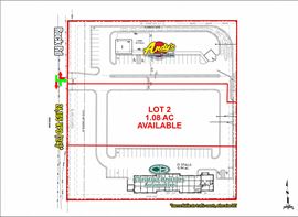 Derby, KS - 1.08 Acre Available for Ground Lease - One Pad Left