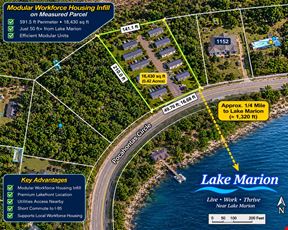 Pocahontas Circle Tract Near Lakes & Recreation - Close to Santee and Interstate I-95 w/ Possible Casino to Come