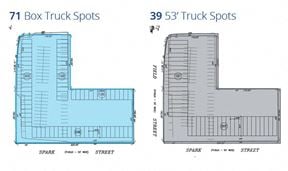 For Lease | 1.63 acre trailer drop lot