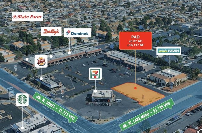 VacantLand space for Rent at 2041 N Jones Blvd in Las Vegas