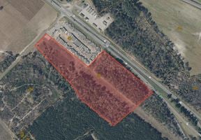 24.81 Acres of Highway Commercial Land on US Hwy 74