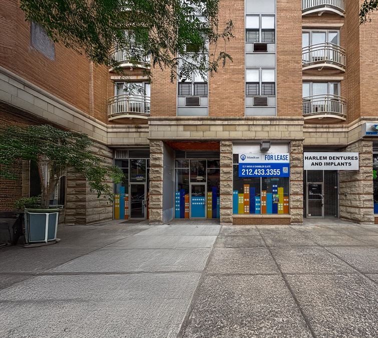 3,000 SF | 1827 Madison Avenue | Retail Space with 25 Ft of Glass Frontage for Lease