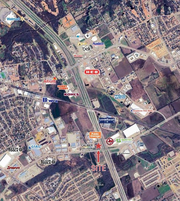 ±1.63 Acre Hard Corner Lot