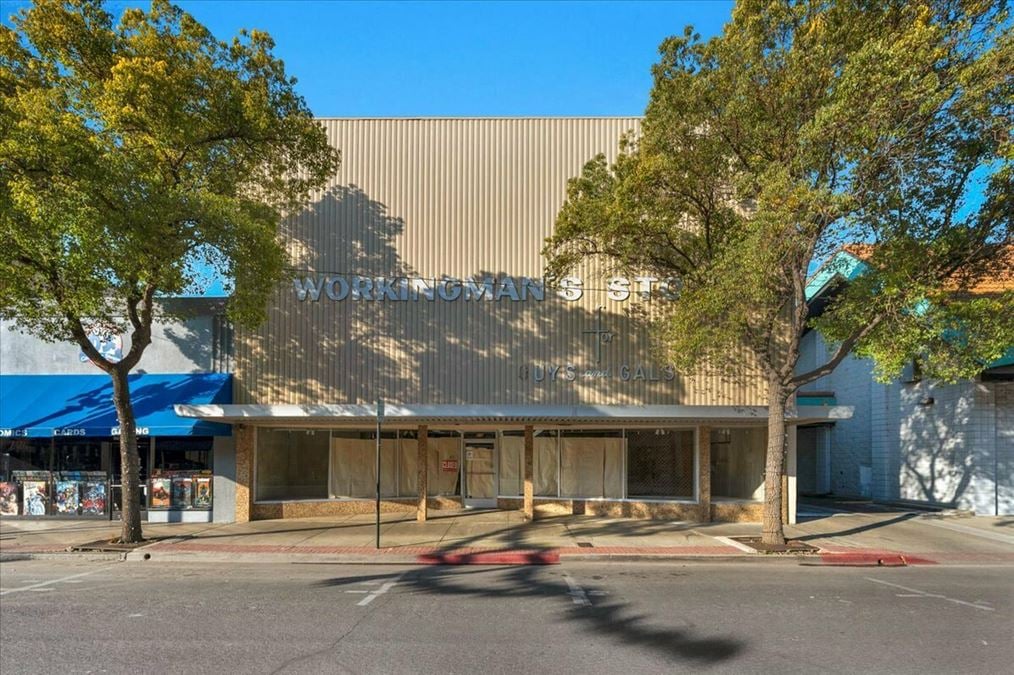 ±9,338 SF Retail Building in Downtown Hanford, CA