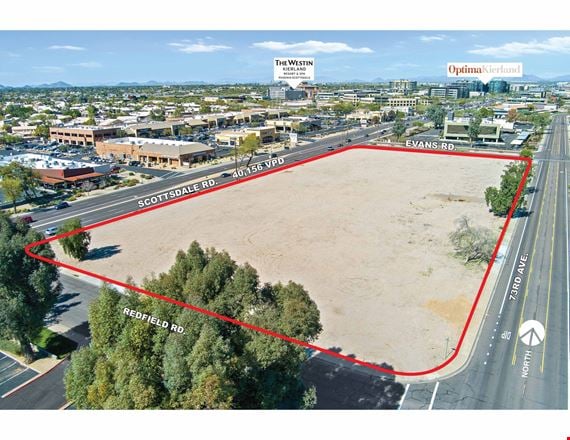 VacantLand space for Sale at 14415 North Scottsdale Road in Scottsdale
