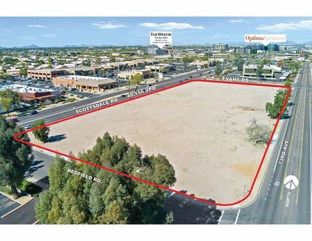 VacantLand space for Sale at 14415 North Scottsdale Road in Scottsdale