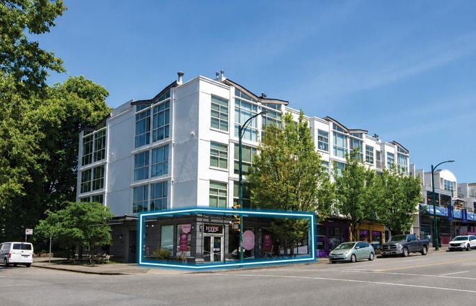Retail space for Rent at 2695 West 4th Avenue in Vancouver