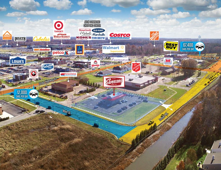 Avon, OH Swensons DriveIn 36041 Main Street, Avon, OH